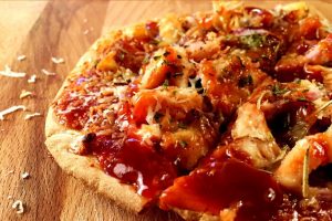BBQ Chicken Pita Pizza Recipe