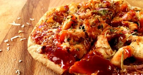 BBQ Chicken Pita Pizza Recipe