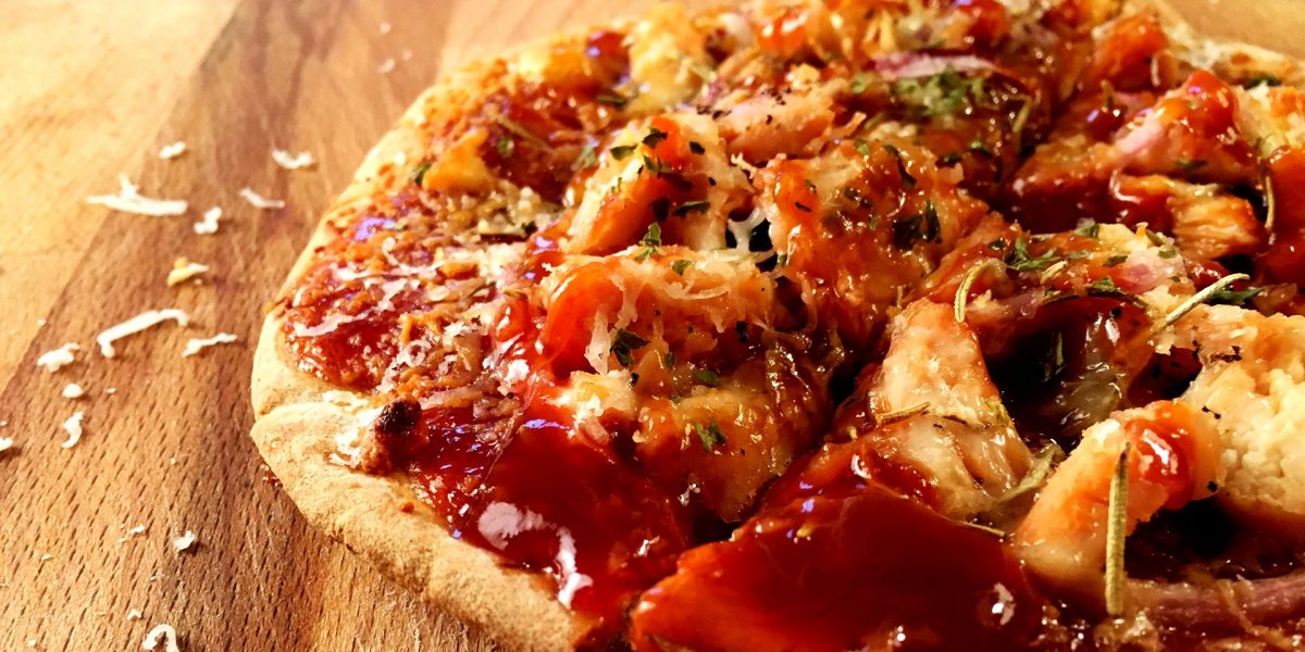 BBQ Chicken Pita Pizza Recipe