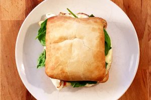Ciabatta Yogurt Breakfast Sandwich